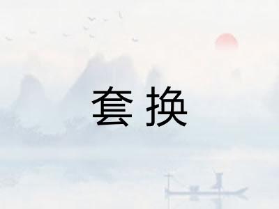 套换 套换