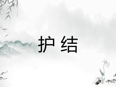 护结 护结
