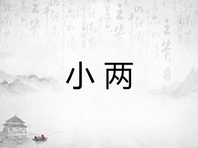 小两 小两