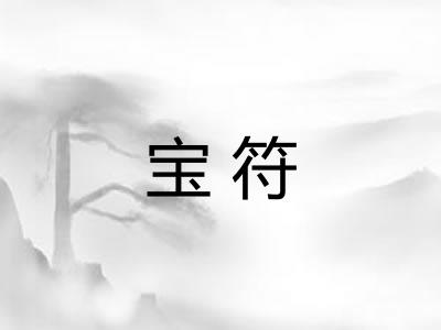 宝符 宝符