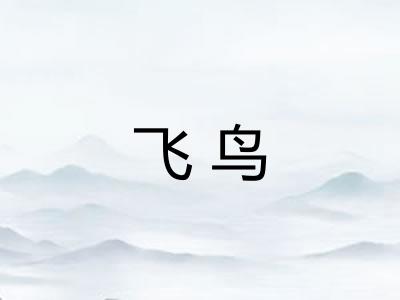 飞鸟 飞鸟