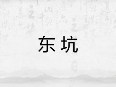 东坑 东坑