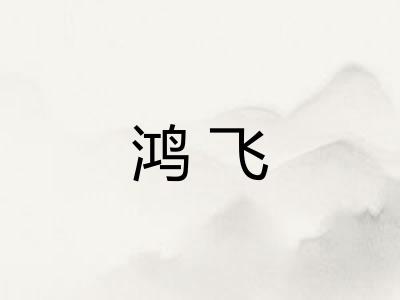鸿飞 鸿飞