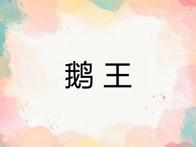 鹅王 鹅王