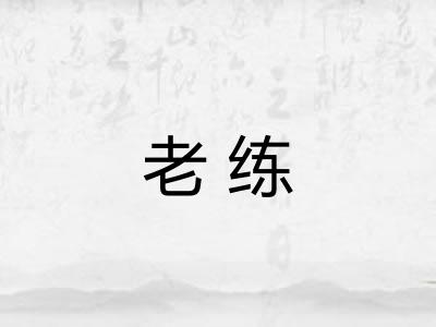 老练 老练