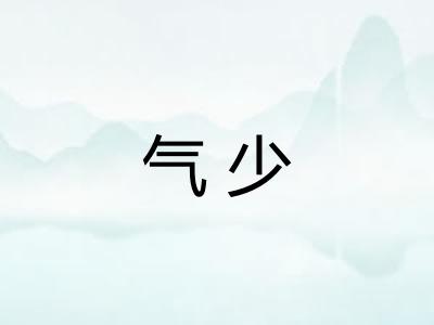 气少 气少