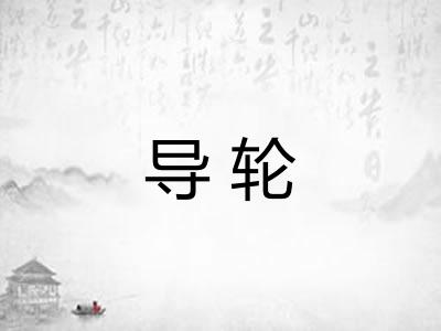 导轮 导轮
