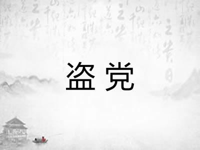 盗党 盗党
