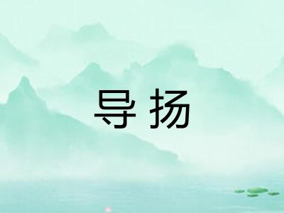 导扬