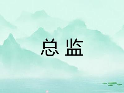 总监 总监