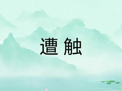 遭触 遭触