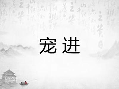 宠进 宠进