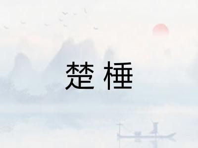 楚棰 楚棰