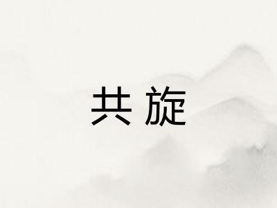 共旋 共旋
