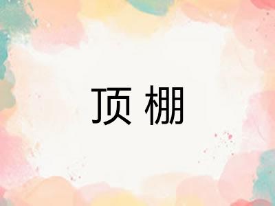 顶棚 顶棚