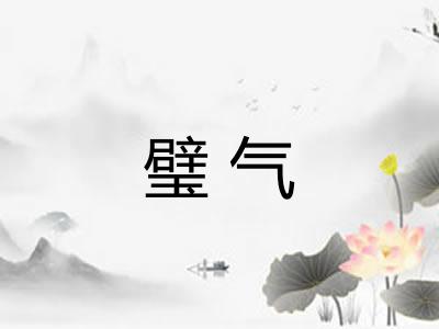 璧气 璧气
