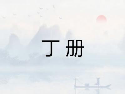 丁册