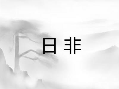 日非 日非