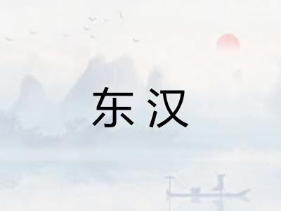 东汉 东汉
