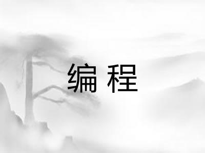 编程