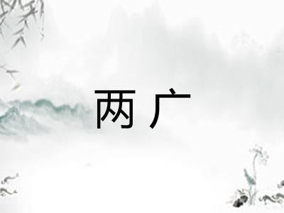 两广 两广