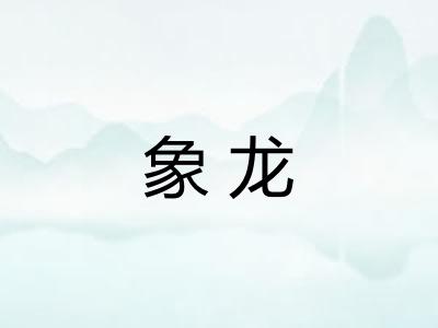 象龙 象龙