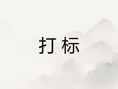 打标