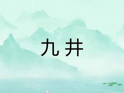 九井 九井