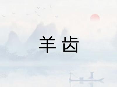羊齿 羊齿