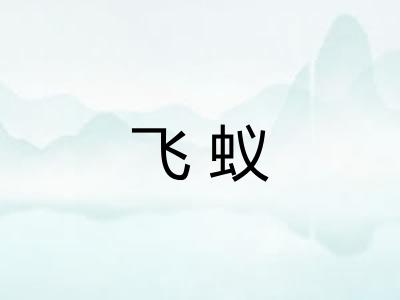 飞蚁 飞蚁