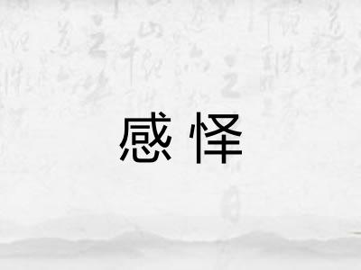 感怿 感怿