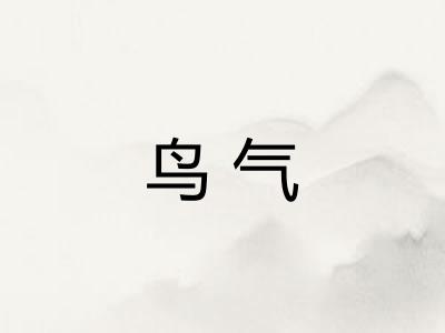 鸟气