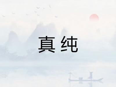 真纯 真纯