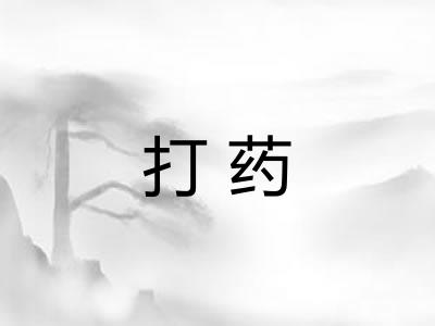 打药 打药