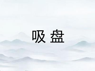 吸盘 吸盘