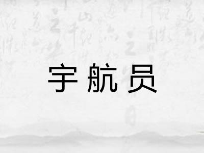 宇航员 宇航员