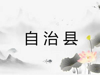 自治县