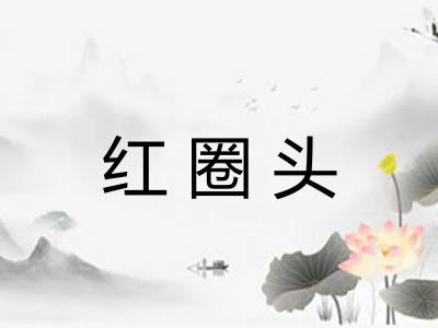红圈头 红圈头