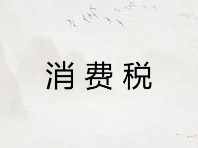 消费税