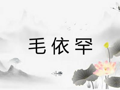 毛依罕 毛依罕