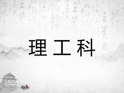 理工科 理工科