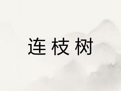 连枝树 连枝树