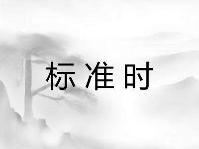 标准时