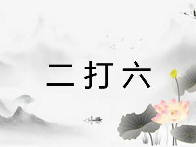 二打六 二打六