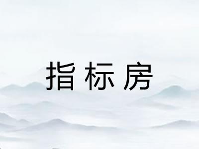 指标房 指标房