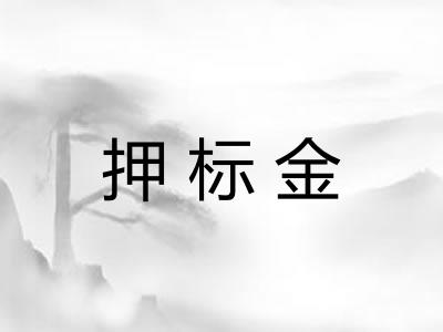 押标金 押标金