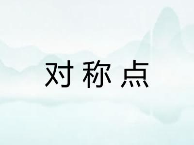 对称点