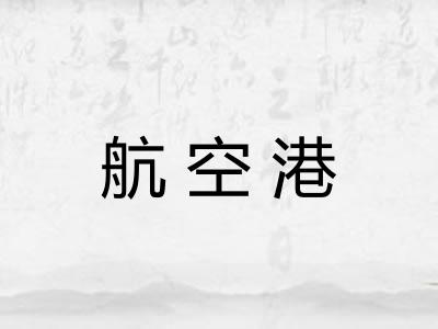 航空港 航空港