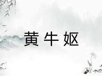 黄牛妪 黄牛妪