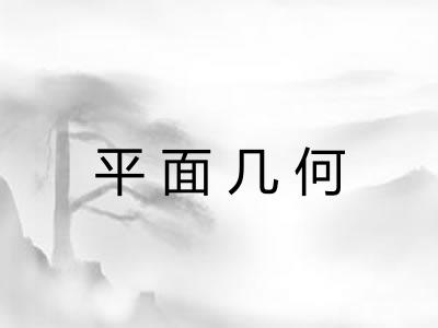 平面几何 平面几何